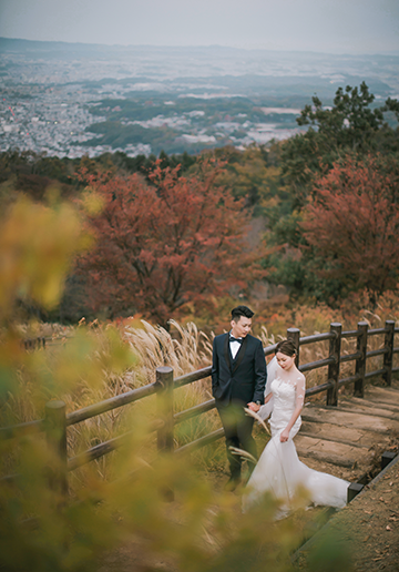 Autumn Japan Kyoto Pre-Wedding Photoshoot At Nara Deer Park and Gion