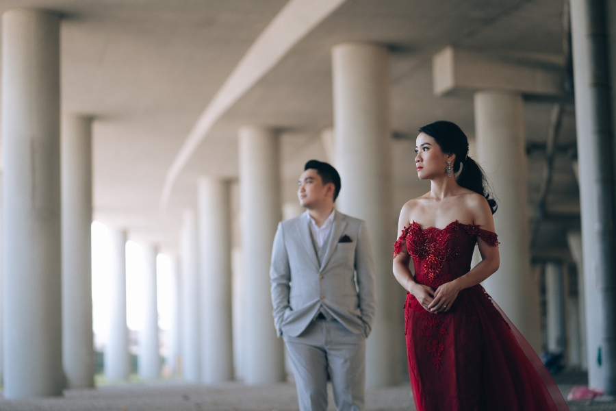 新加坡婚紗攝影 － 新加坡國家博物館，濱海高速公路 by Michael on OneThreeOneFour 12
