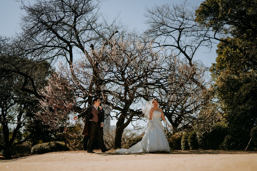 A&C: Tokyo Garden Pre-wedding Photoshoot by Ghita on OneThreeOneFour 6