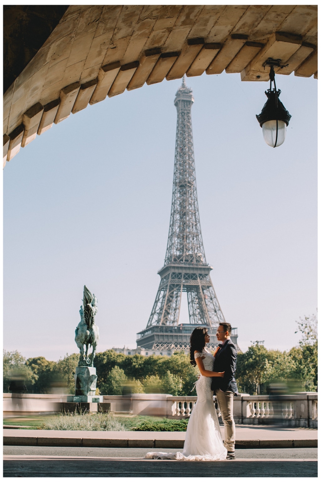 巴黎婚紗拍攝 - 比爾哈基姆橋與亞歷山大三世橋 by Vin on OneThreeOneFour 21