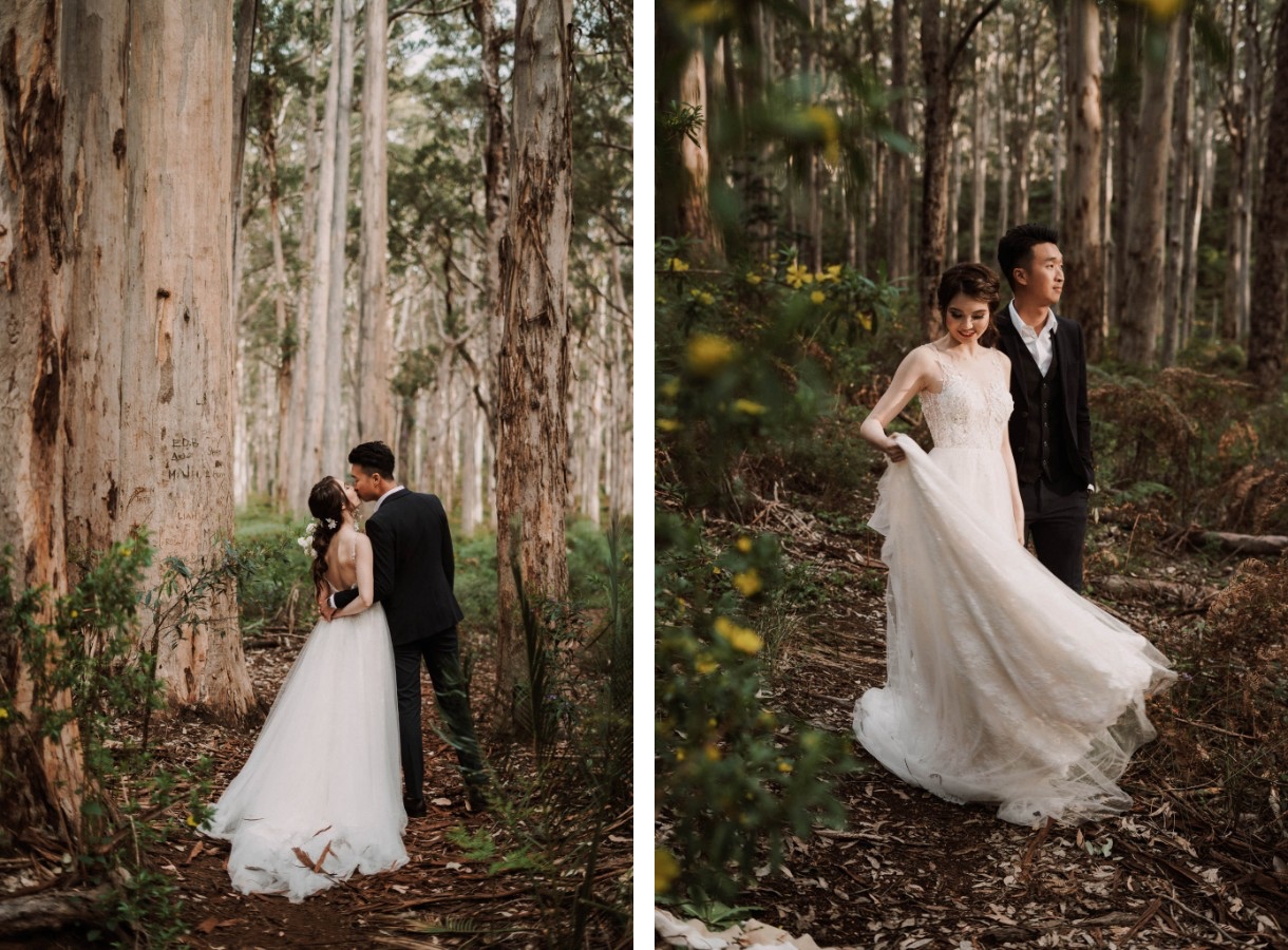 J&C: Half-day pre-wedding at pine forest and beach by Jimmy on OneThreeOneFour 1