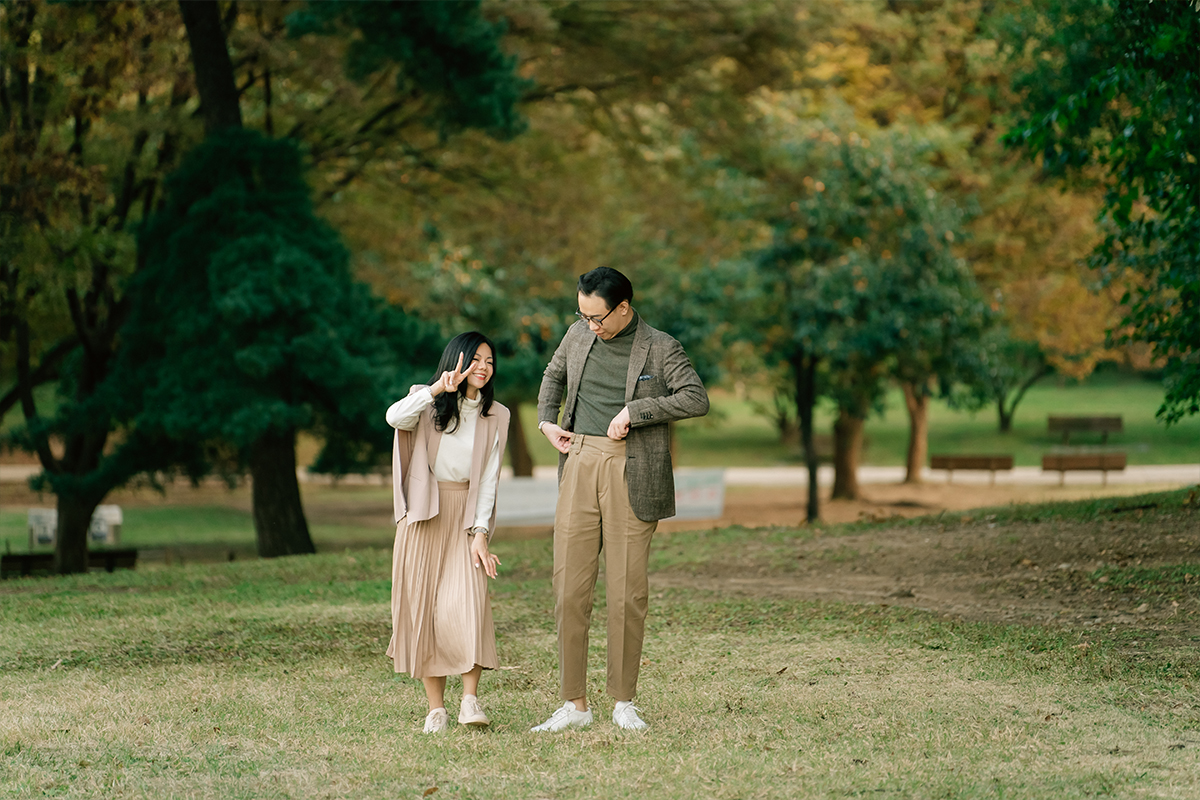 Autumn Date Snap Couple Photoshoot with Flower Fields at Haneul Park by Jungyeol on OneThreeOneFour 10