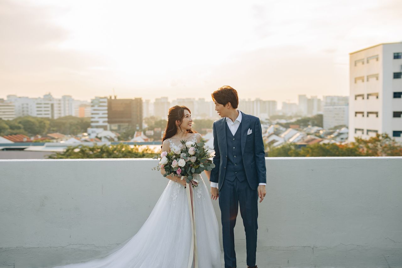 Oriental and Peranakan-inspired Prewedding Photoshoot by Cheng on OneThreeOneFour 26