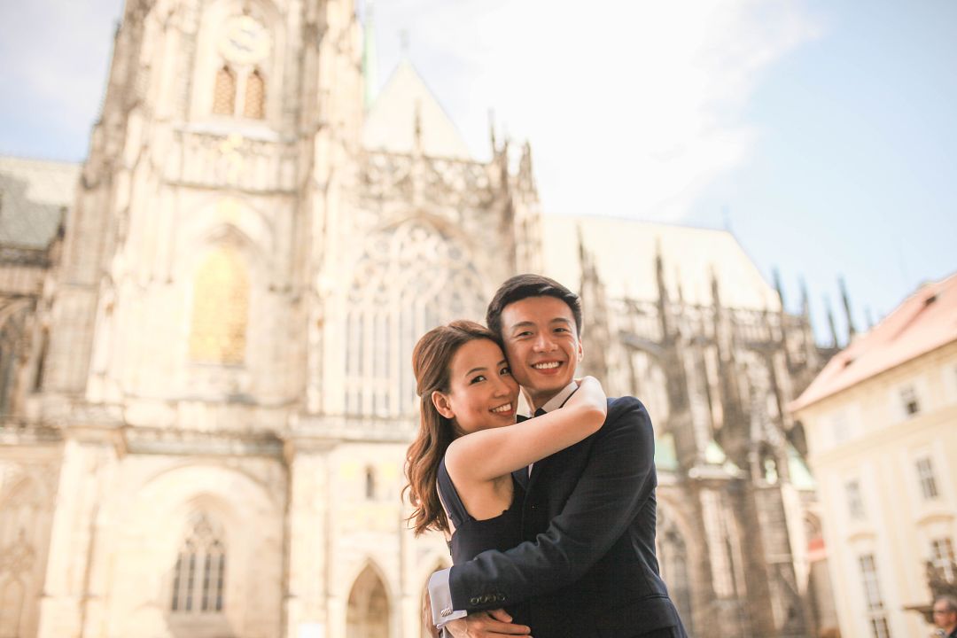 Prague Wedding Photoshoot with Surprise Proposal by Vickie on OneThreeOneFour 16