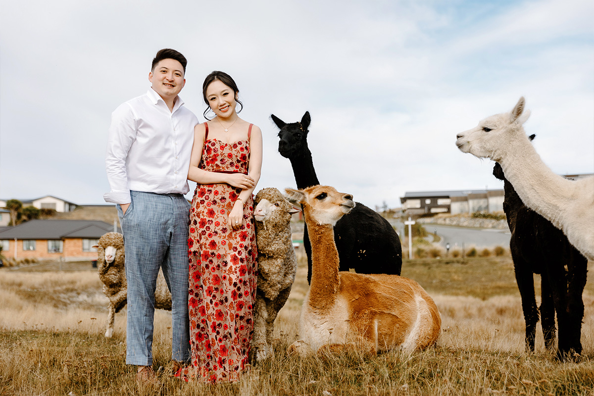 New Zealand Pre-Wedding 3-Days Photoshoot with Coromandel Peak, Mount Cook National Park, Arrowtown and Starry Night by Fei on OneThreeOneFour 32