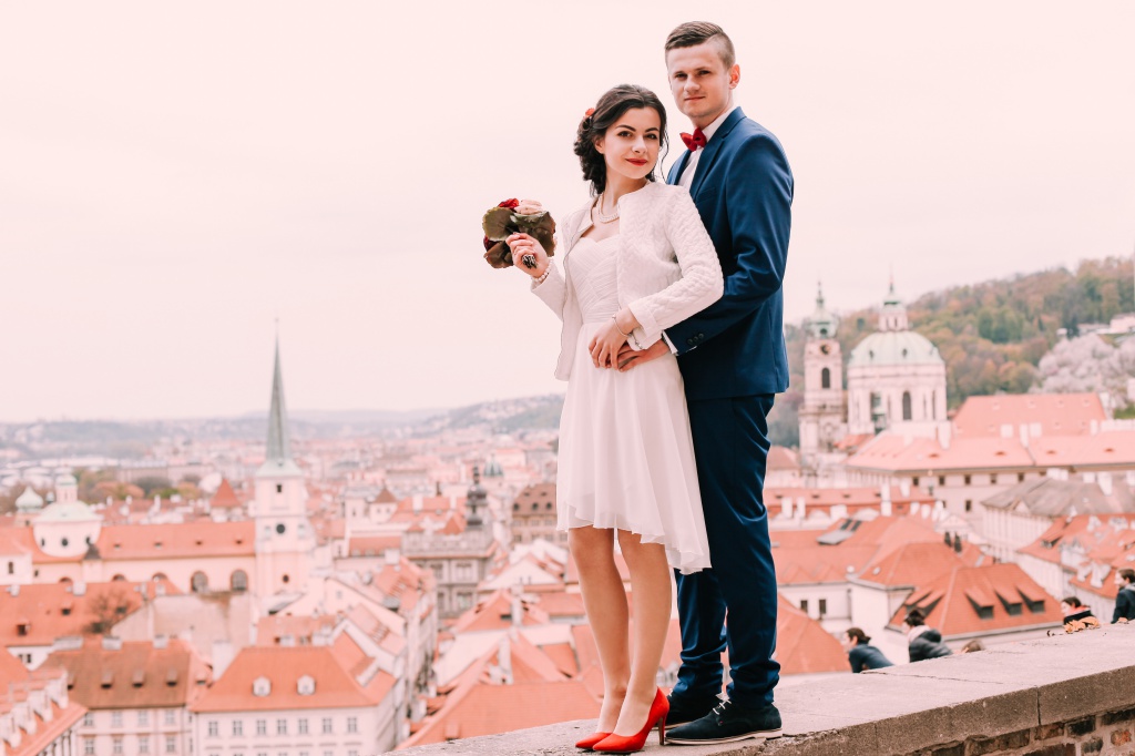 Prague Pre-Wedding Photography At Garden Of The Ramparts In Spring  by Vickie on OneThreeOneFour 9