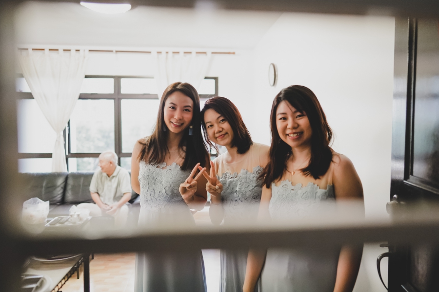 Singapore Actual Wedding Day Photography: Gatecrashing, Chinese Tea Ceremony And Banquet by Michael on OneThreeOneFour 3