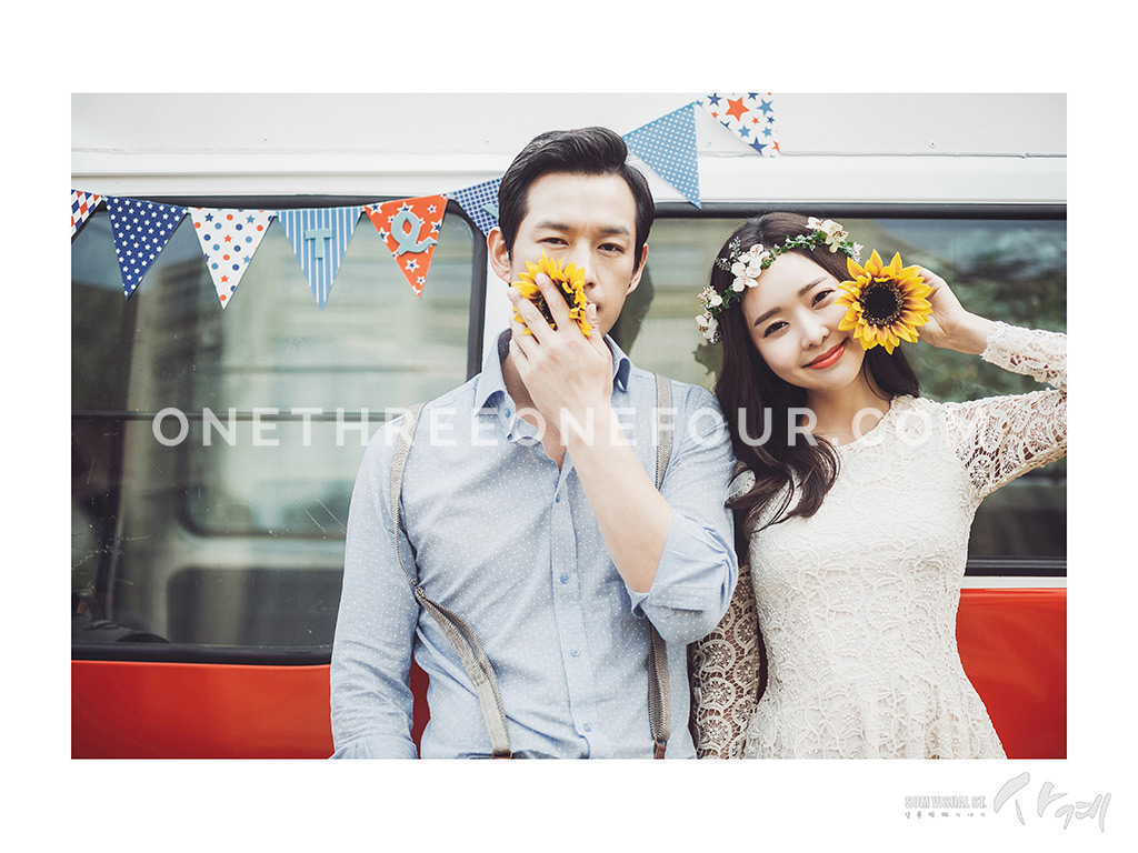 Korean Wedding Photos: Garden & Cafe by SUM Studio on OneThreeOneFour 19