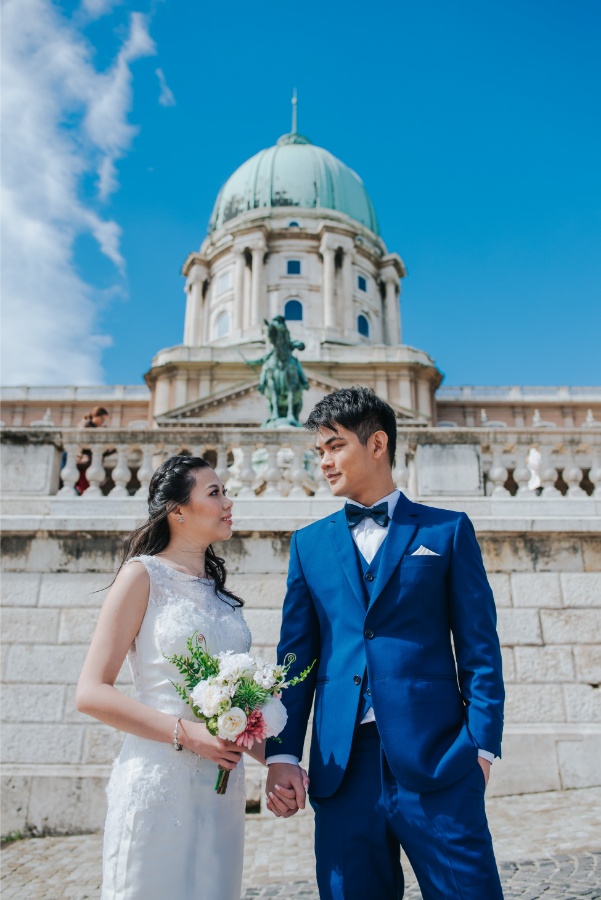 J&W: Budapest Full-day Pre-wedding Photoshoot around Castle Hill by Drew on OneThreeOneFour 21