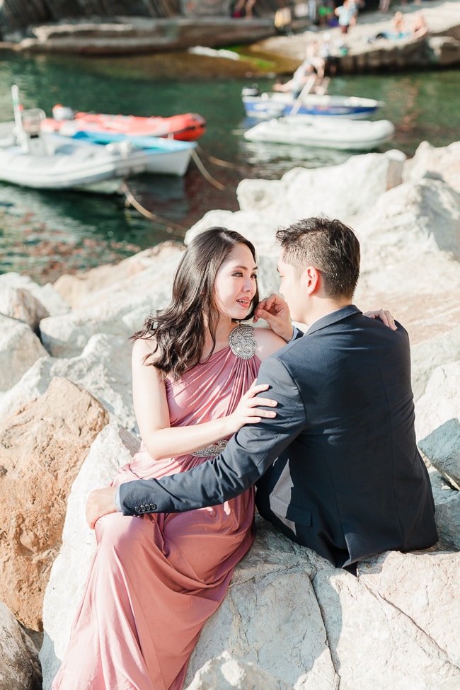 Cinque Terre Engagement Photoshoot by Olga  on OneThreeOneFour 16