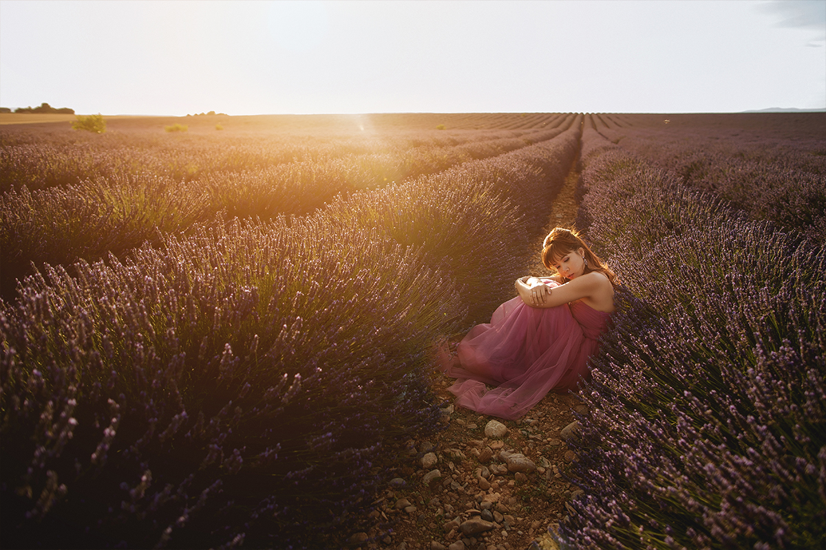 The Perfect Southern France Provence Pre-Wedding Photoshoot with Lavenders & Sunflowers by Vin on OneThreeOneFour 14