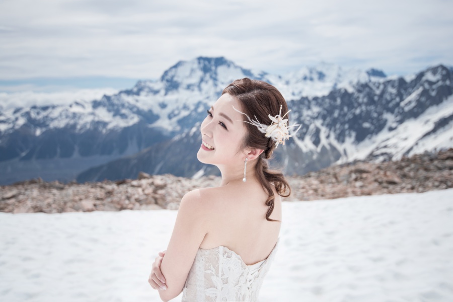 New Zealand Pre-Wedding Photoshoot At Snow Mountain And Lake Tekapo  by Mike  on OneThreeOneFour 6