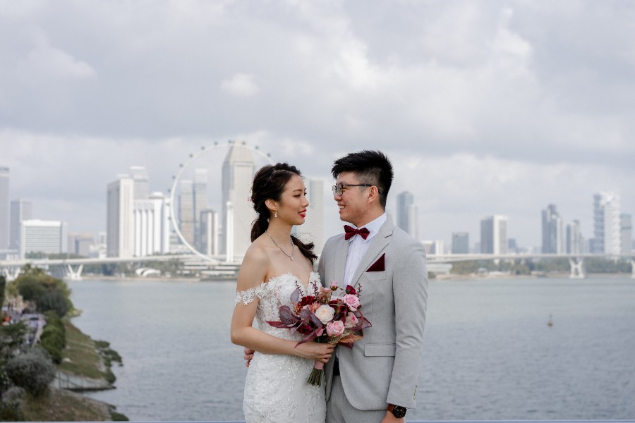 C&NJ: Whimsical pre-wedding at Coney Island, Marina Barrage & Floral Fantasy in Singapore by Samantha on OneThreeOneFour 17