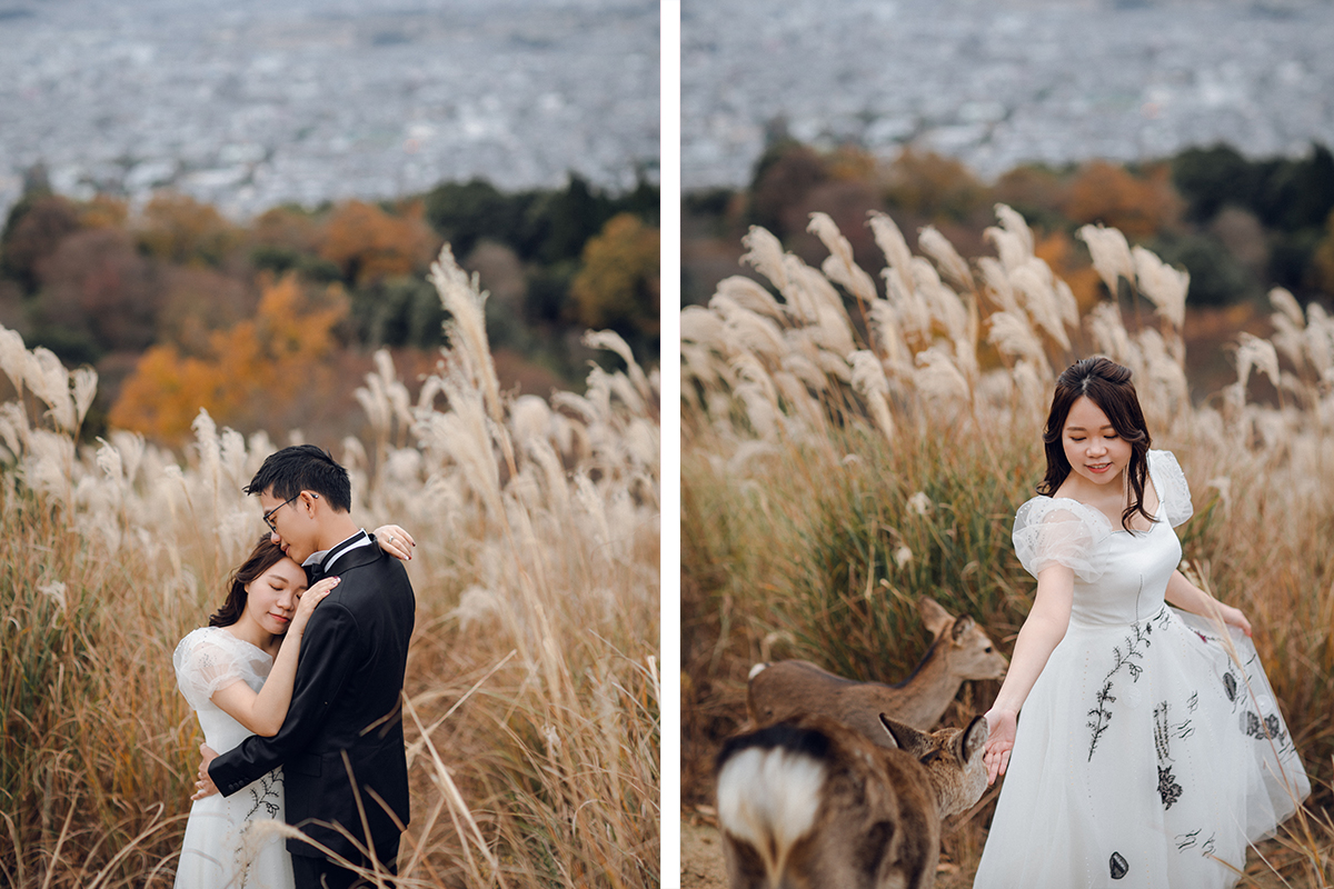 Kyoto & Nara Autumn Pre-Wedding Photoshoot by Kinosaki on OneThreeOneFour 18