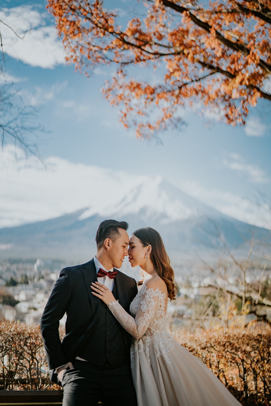 Japan Tokyo and Mt Fuji Pre-wedding Photoshoot  by Ghita on OneThreeOneFour 4