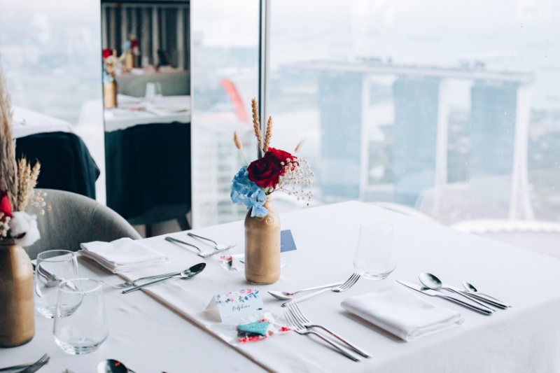 J&ZH: Singapore Wedding day at 1-altitude Bar by Cheng on OneThreeOneFour 4