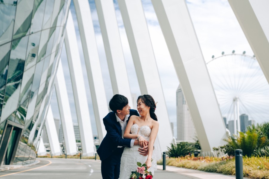 F&N: Cutest couple pre-wedding at Jurong Lake, Gardens by the Bay & Jewel by Grace on OneThreeOneFour 25