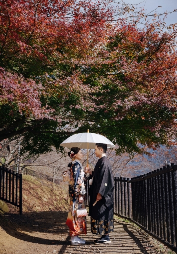 Tokyo Pre-Wedding Photoshoot with Chureito Pagoda, Lake Kawaguchiko, and Lake Yamanaka