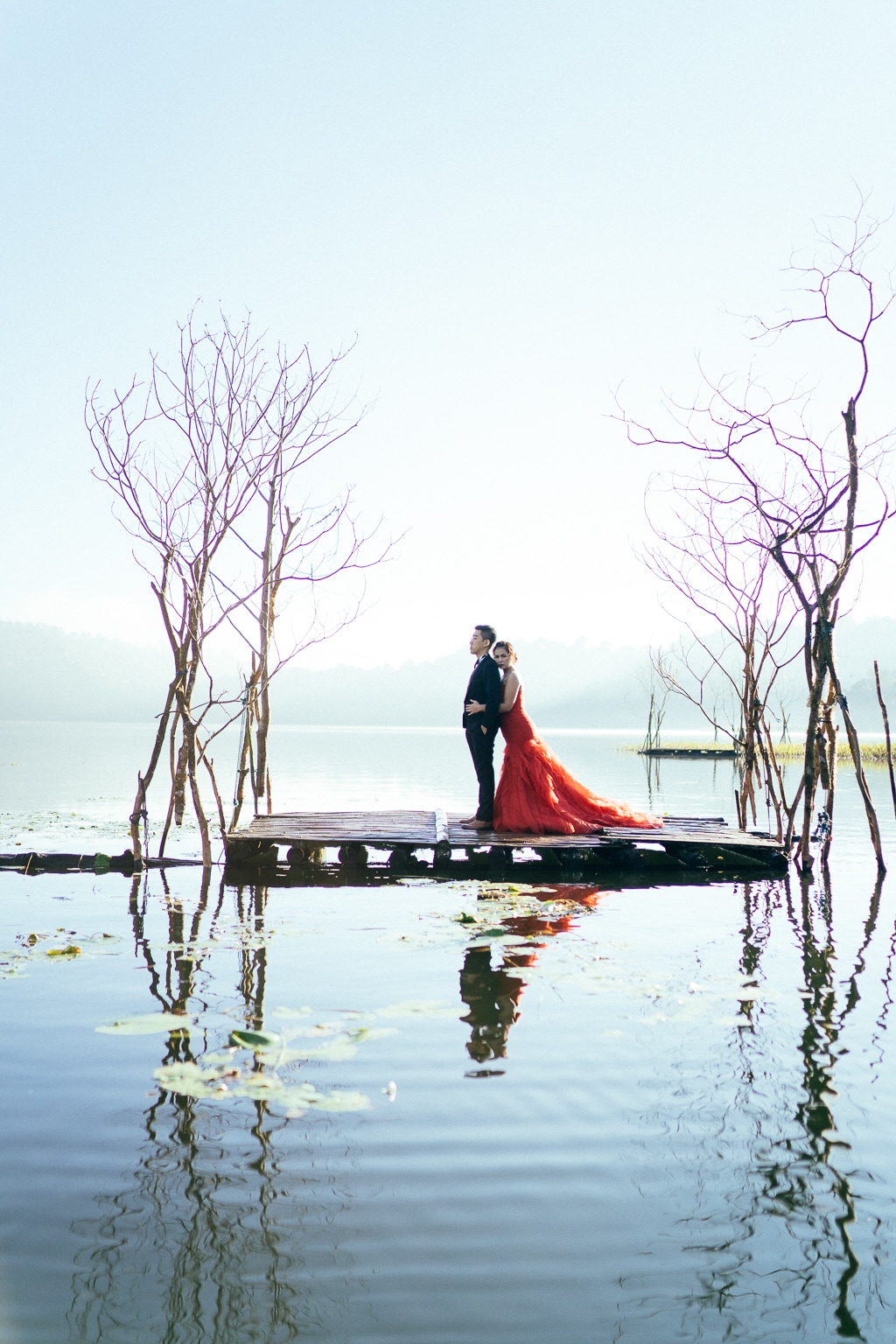 S&J: Bali Full Day Post-wedding Photography at Lake, Waterfall, Forest And Beach by Aswin on OneThreeOneFour 2