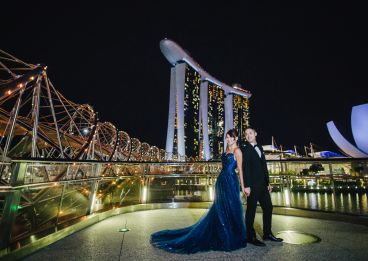 Norris & Helena  photoshoot in Singapore