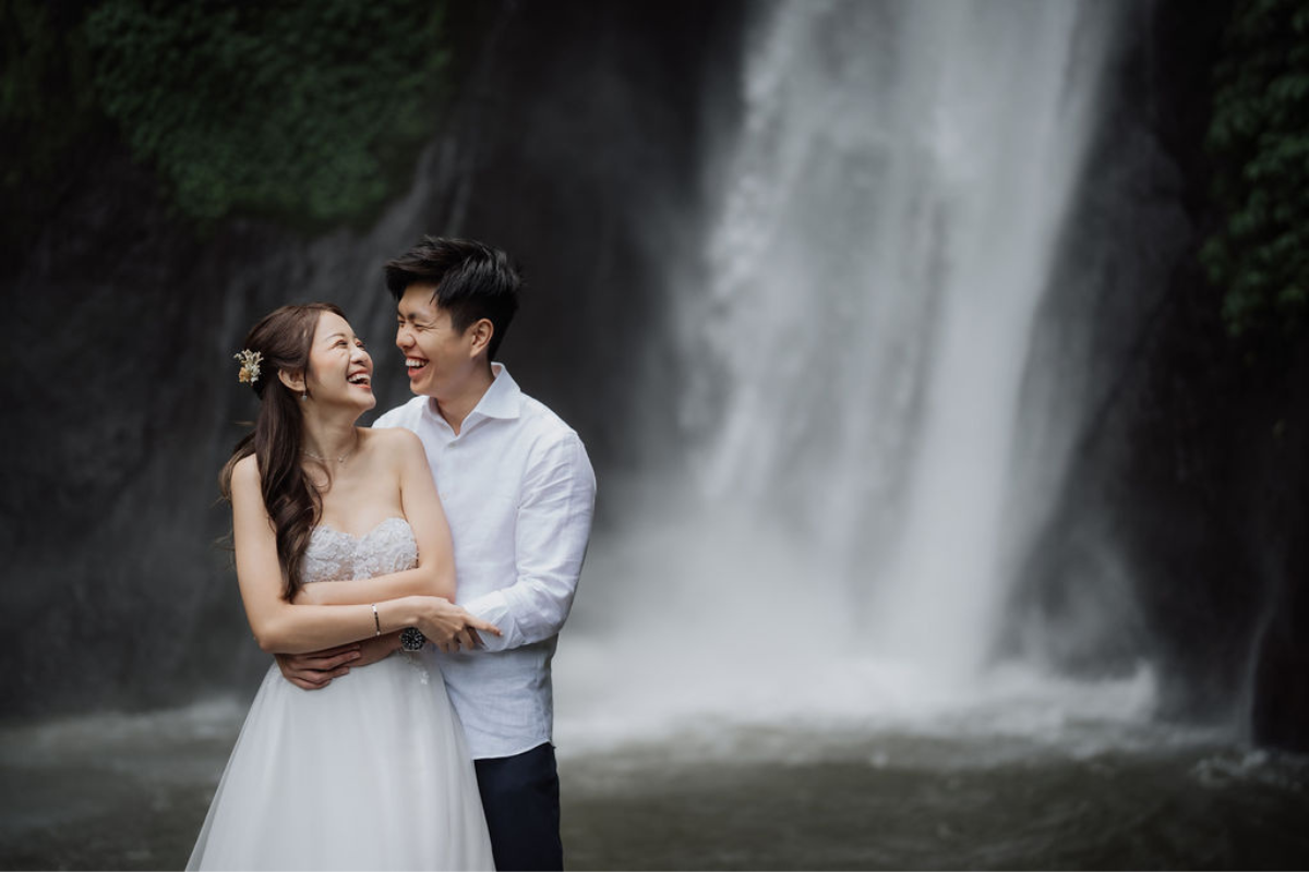 Bali Prewedding Photoshoot At Lake Tamblingan, Munduk Waterfall And Sunset At Mengening Beach by Cahya on OneThreeOneFour 14