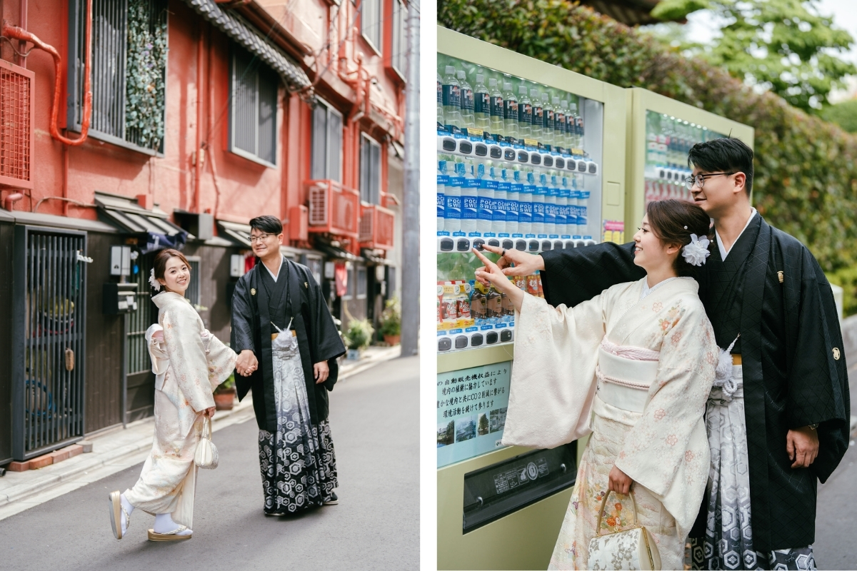 Tokyo Pre-Wedding Photoshoot with Nonbei Yokocho, Shiba Park, and Shibuya by  on OneThreeOneFour 8