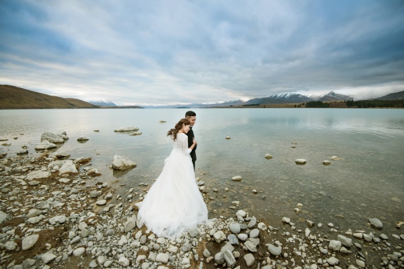 New Zealand Mount Cook Prewedding Photoshoot with Singaporean Couple by Mike on OneThreeOneFour 25