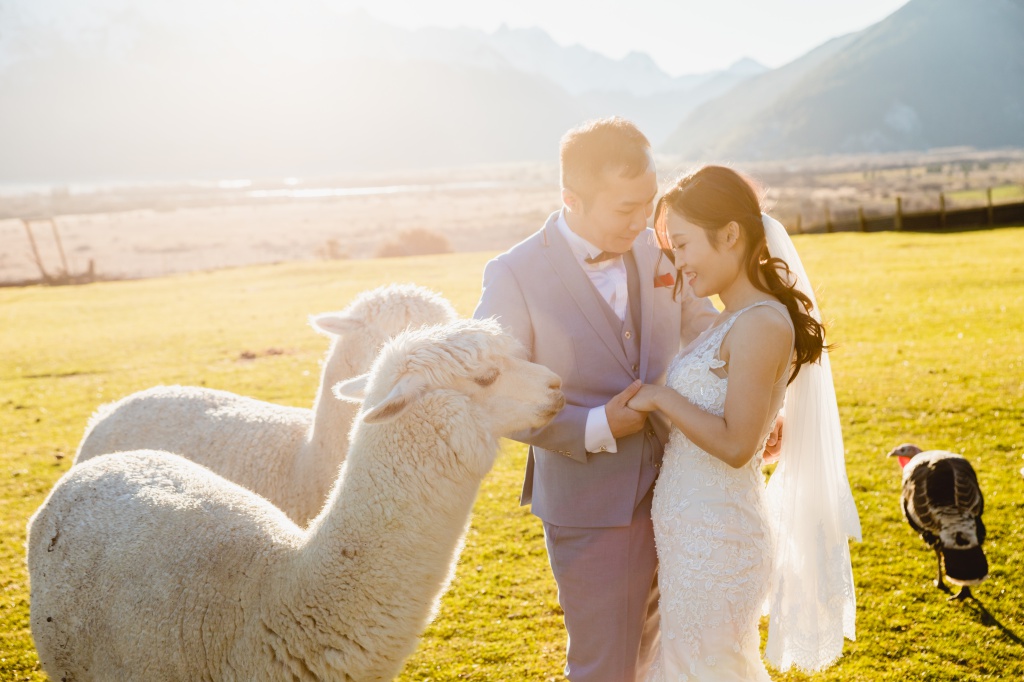 紐西蘭婚紗拍攝 - 海斯湖、瓦納卡湖和庫克山 by Fei on OneThreeOneFour 21