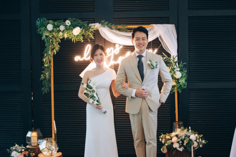 S&B: Lovely Wedding at lush venue, Botanico at the Garage, with Korean couple by Cheng on OneThreeOneFour 10