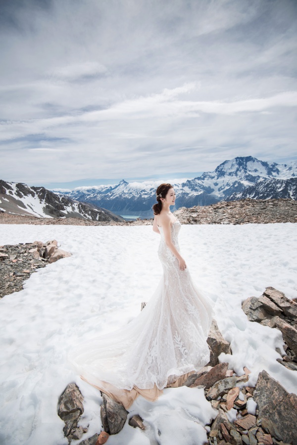 New Zealand Pre-Wedding Photoshoot At Snow Mountain And Lake Tekapo  by Mike  on OneThreeOneFour 4