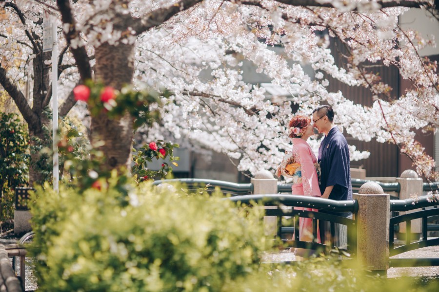 C&W: Kyoto Sakura Pre-wedding Photoshoot  by Kinosaki on OneThreeOneFour 0