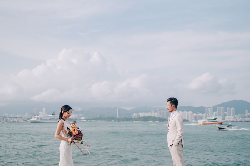 Hong Kong Outdoor Pre-wedding Photoshoot At Shek O, Sai Wan Pier, Yau Ma Tei by Paul on OneThreeOneFour 16