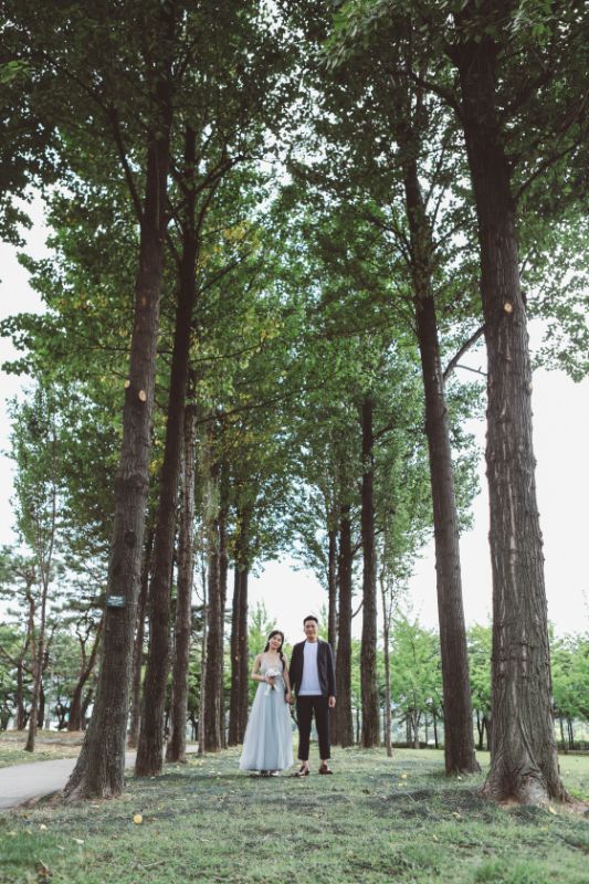 Y&P: Korea Outdoor Pre-wedding Photoshoot At Seonyudo Park & coffee shop by Beomsoo on OneThreeOneFour 0