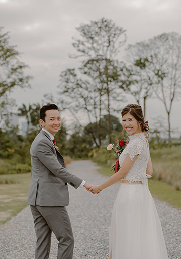 D&J: Singapore Wedding day at Hilton Hotel