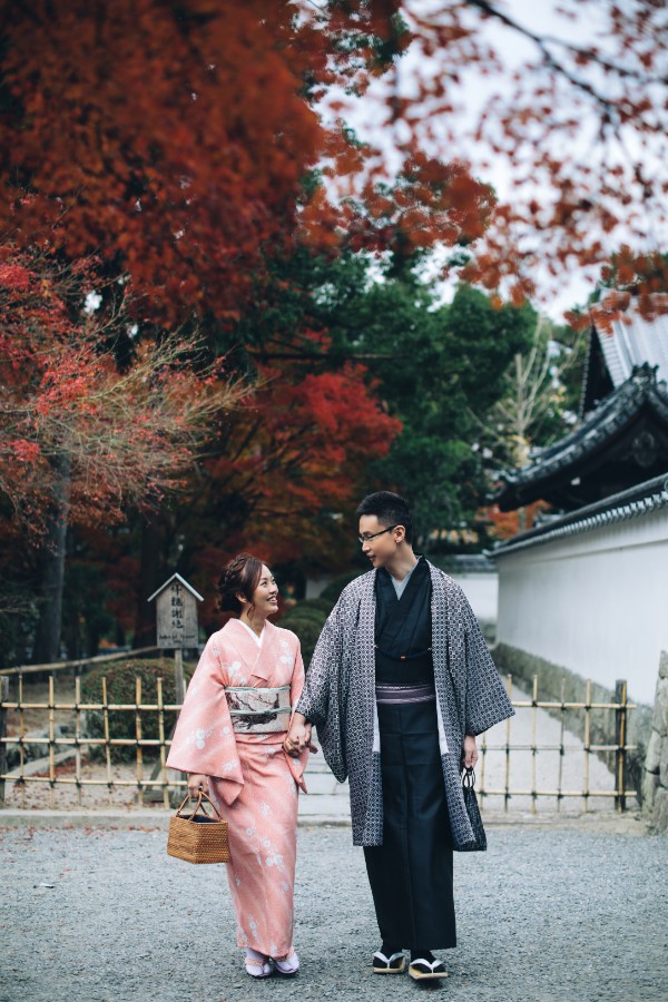 A&R: Kyoto Autumn Pre-wedding Photoshoot by Jia Xin on OneThreeOneFour 4