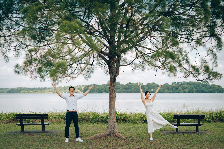 J & G - Singapore Pre-Wedding Shoot at National Gallery, Seletar Wedding Tree & Marina Bay Sands by Jessica on OneThreeOneFour 13
