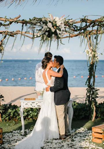 Bali Destination Beach Wedding At Sadara Boutique Nusa dua