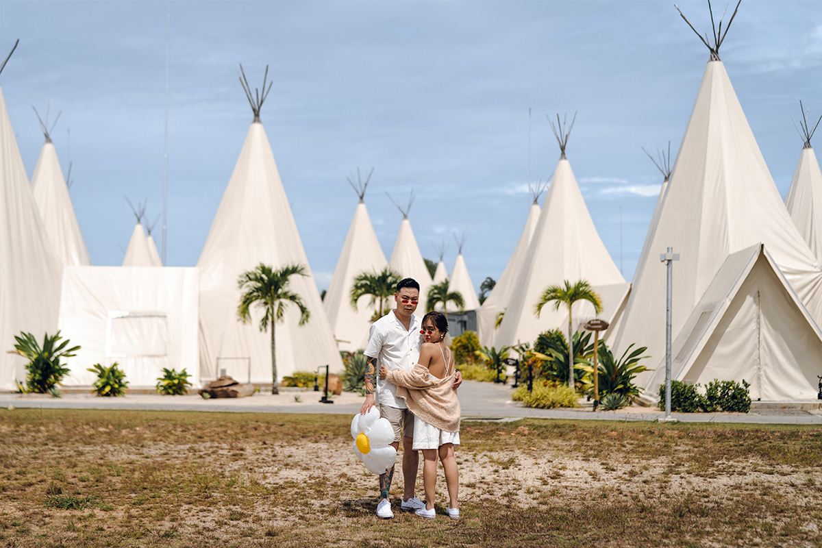 Bintan Pre-Wedding Photoshoot: Kellyn & Jiabao’s Fun Adventure at Blue Lake, Sand Dunes & ANMON Resort by HS on OneThreeOneFour 19