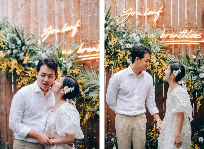 S&B: Lovely Wedding at lush venue, Botanico at the Garage, with Korean couple by Cheng on OneThreeOneFour 48