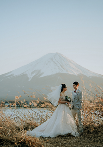 B&K: Pre-wedding with Mount Fuji in Tokyo