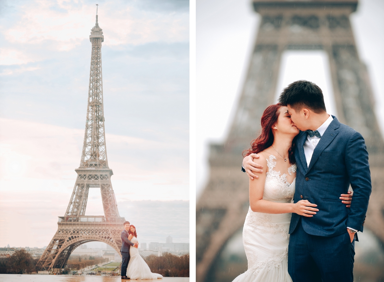 Paris Pre-Wedding Photography for Singapore Couple At Eiffel Tower And Palais Royale  by Arnel on OneThreeOneFour 27
