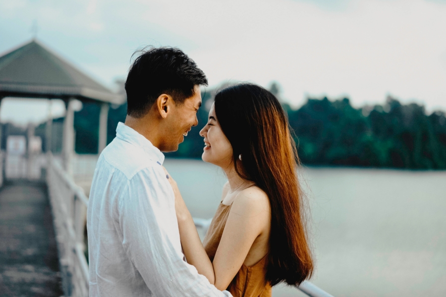 Singapore Pre-Wedding Photoshoot At Lower Peirce Reservoir With Puppies by Charles on OneThreeOneFour 0