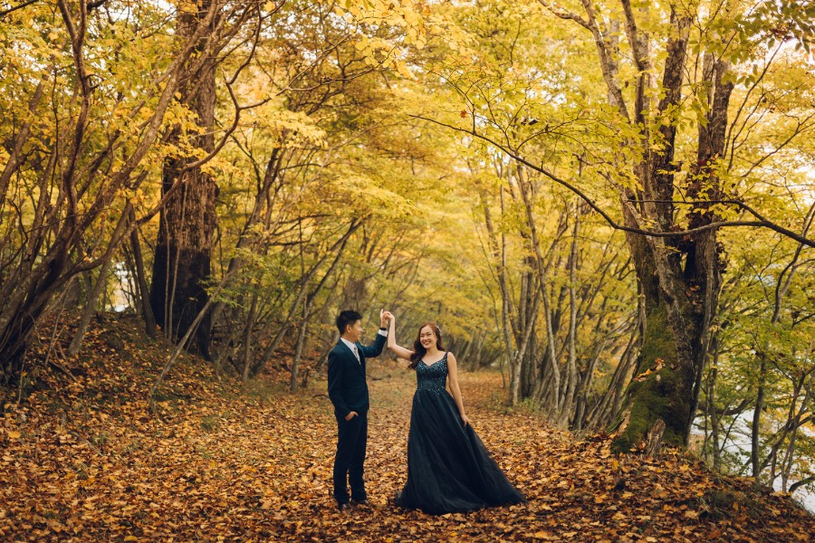 C: Japan Tokyo Pre-Wedding Photoshoot At Lake Chuzenji During Autumn  by Lenham  on OneThreeOneFour 1
