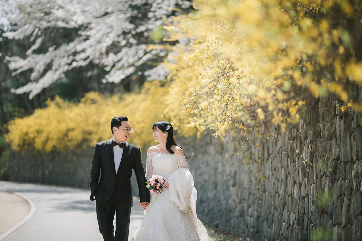 Celebrate Love in Full Bloom: Seoul Spring Pre-Wedding Photoshoot Experience by Jungyeol on OneThreeOneFour 2