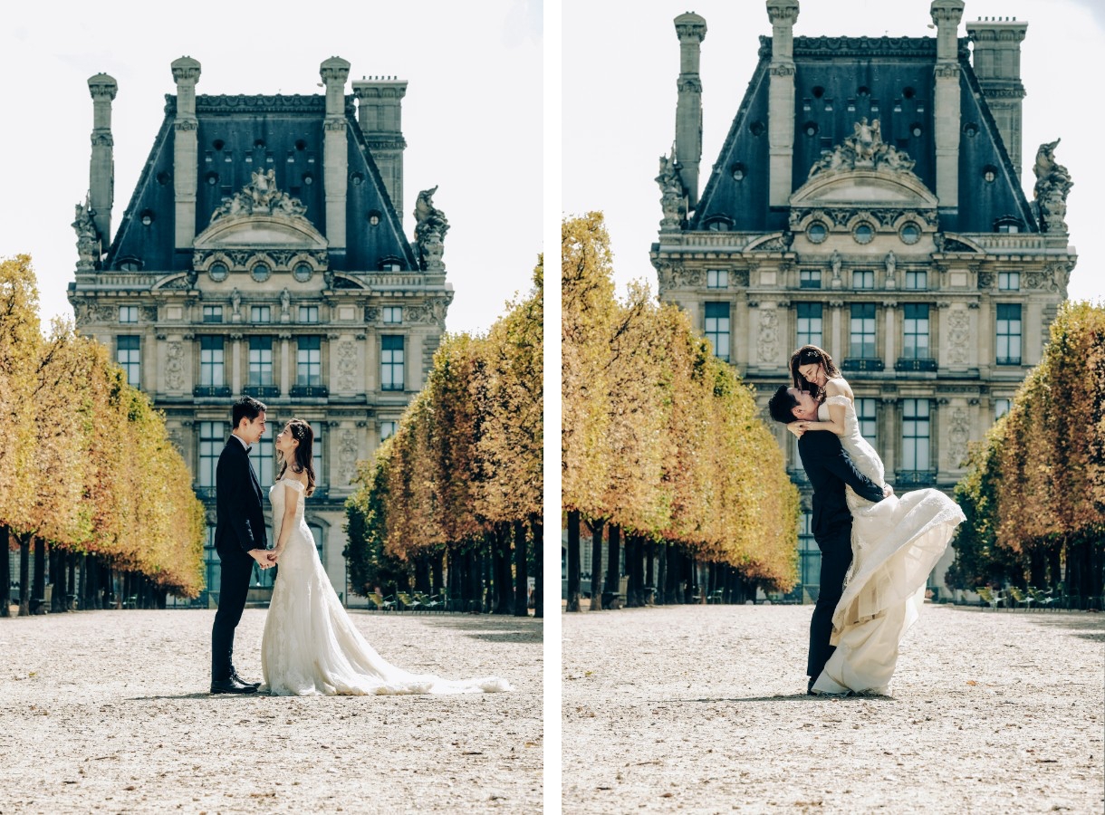 巴黎婚紗拍攝 - 艾菲爾鐵塔與杜樂麗花園 by Arnel on OneThreeOneFour 38
