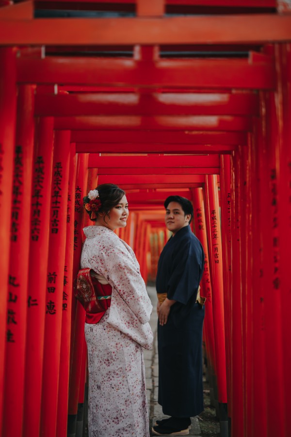 A&C: Tokyo Garden Pre-wedding Photoshoot by Ghita on OneThreeOneFour 14