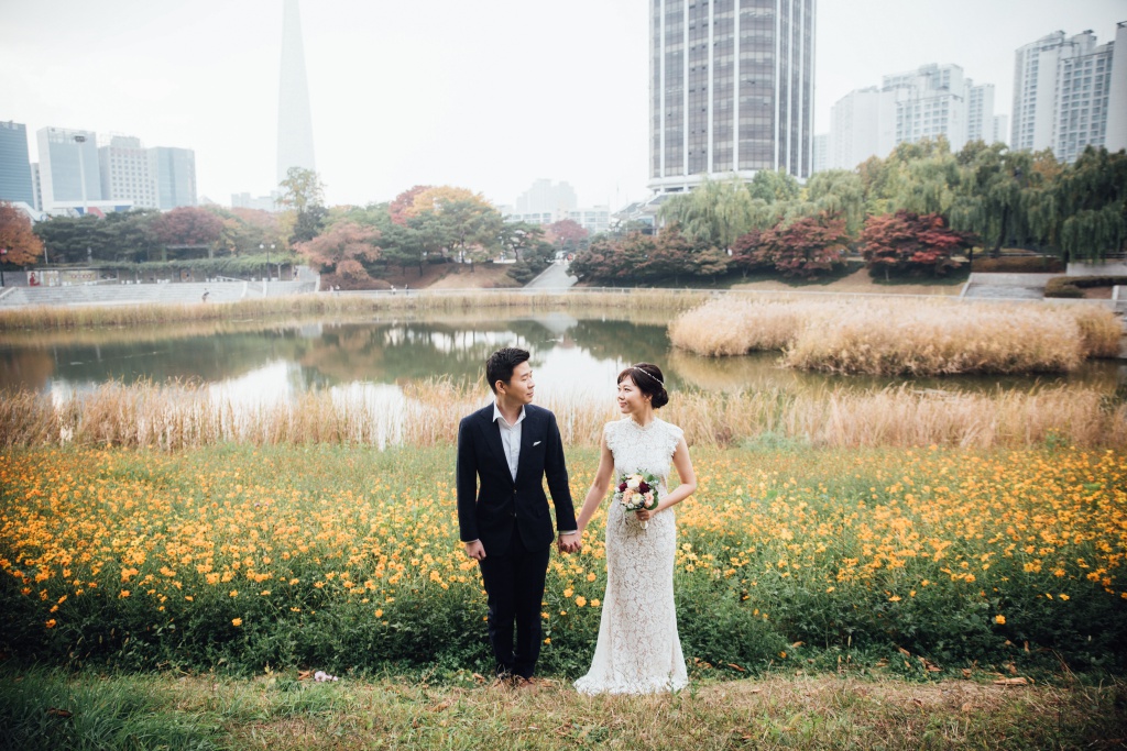 韓國首爾婚紗拍攝 - 奧林匹克公園 by Jongjin on OneThreeOneFour 7