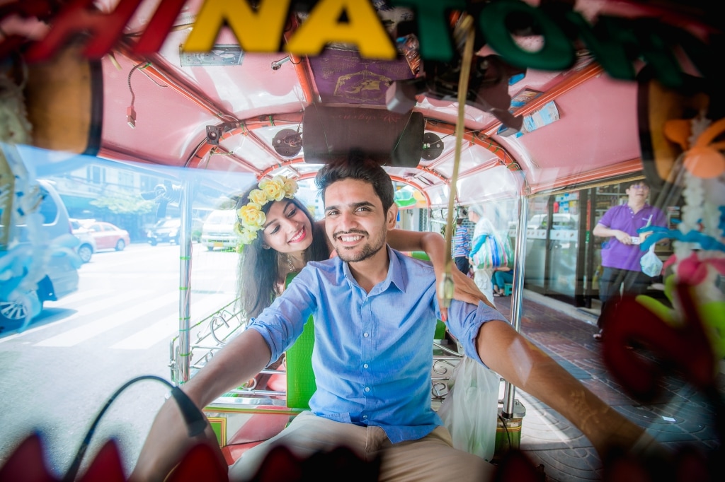 Bangkok Honeymoon Photography - Indian Couple by Nat on OneThreeOneFour 10