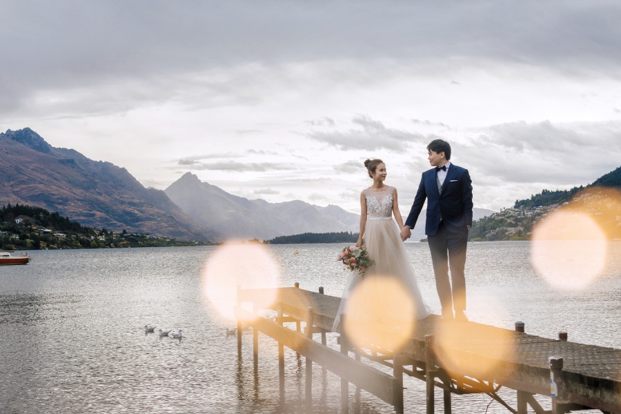 J&W: New Zealand Pre-wedding Photoshoot on Panoramic Hilltop by Fei on OneThreeOneFour 2