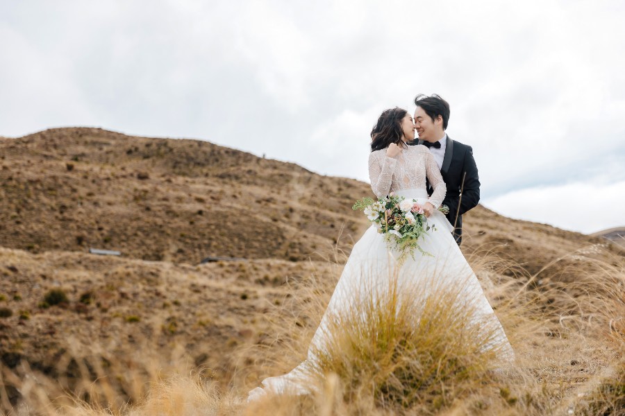 W&J: Pre-wedding in Spring with cherry blossom and snow by Fei on OneThreeOneFour 7